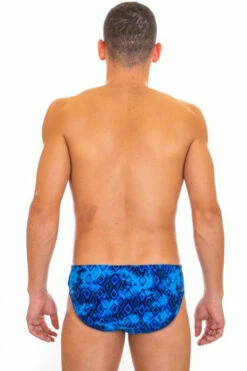 TYR - Men’s Glacial All Over Racer Swimsuit - Blue -UK Swimsuit Sales 2024 tyr men s glacial all over racer swimsuit blue 7