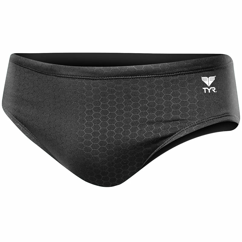 TYR - Men’s Hexa All Over Racer Swimsuit - Black 5 TYR - Men’s Hexa All Over Racer Swimsuit - Black - Image 3