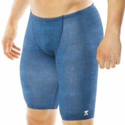 TYR - Men’s Sandblasted Allover Training Jammer - Navy