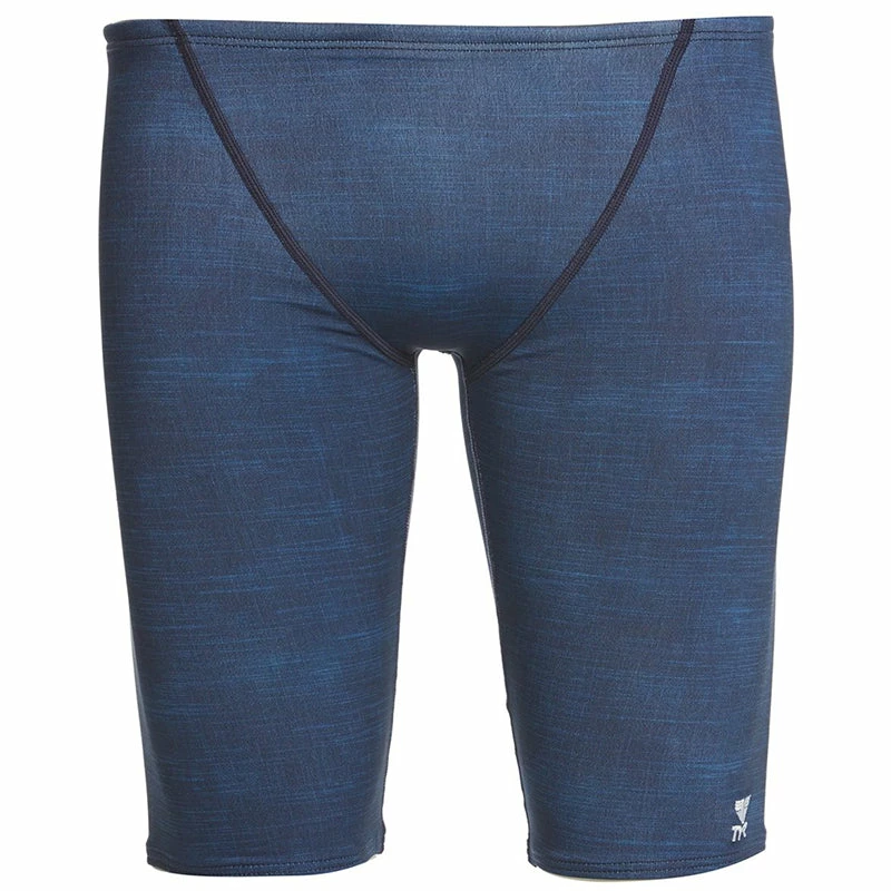 TYR - Men’s Sandblasted Allover Training Jammer - Navy 6 TYR - Men’s Sandblasted Allover Training Jammer - Navy - Image 4