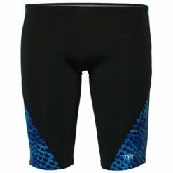 TYR - Swarm Blade Splice Mens Jammer - Blue -UK Swimsuit Sales 2024 tyr mens swarm blade splice jammer blue 420 4