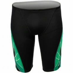 TYR - Phoenix Splice Mens Jammer - Black/Green -UK Swimsuit Sales 2024 tyr phoenix splice mens jammer black green 4