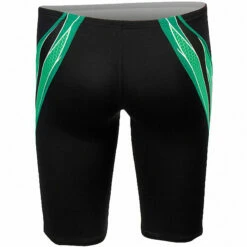 TYR - Phoenix Splice Mens Jammer - Black/Green -UK Swimsuit Sales 2024 tyr phoenix splice mens jammer black green 5