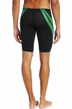TYR - Phoenix Splice Mens Jammer - Black/Green -UK Swimsuit Sales 2024 tyr phoenix splice mens jammer black green 7