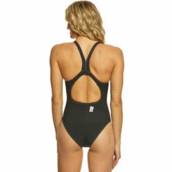 TYR - Thresher Aerofit Ladies Competition Swimsuit - Black/Grey -UK Swimsuit Sales 2024 tyr thresher aerofit ladies competition swimsuit black grey 3