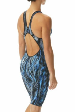 TYR - Venzo™ Genesis Open Back Ladies Swimsuit - Steel Blue -UK Swimsuit Sales 2024 tyr venzo genesis open back ladies swimsuit steel blue 11