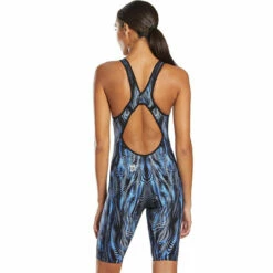 TYR - Venzo™ Genesis Open Back Ladies Swimsuit - Steel Blue -UK Swimsuit Sales 2024 tyr venzo genesis open back ladies swimsuit steel blue 3