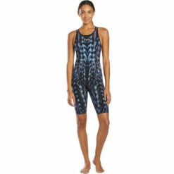 TYR - Venzo™ Genesis Open Back Ladies Swimsuit - Steel Blue -UK Swimsuit Sales 2024 tyr venzo genesis open back ladies swimsuit steel blue 5