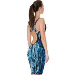 TYR - Venzo™ Genesis Open Back Ladies Swimsuit - Steel Blue -UK Swimsuit Sales 2024 tyr venzo genesis open back ladies swimsuit steel blue 9