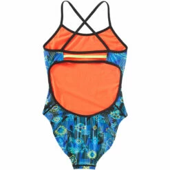 TYR - Azoic Trinityfit Ladies Swimsuit - Blue/Multi -UK Swimsuit Sales 2024 tyr womens azoic trinityfit swimsuit 8