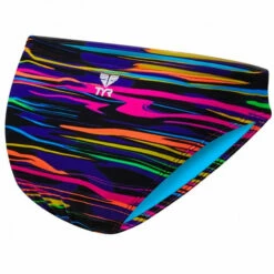 TYR - Fresno Women's Mini Bikini Racer Brief - Purple/Multi -UK Swimsuit Sales 2024 tyr womens mini bikini racer brief purple multi 6