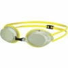 Vorgee - Extreme Competition Missile Mirror Fluro Goggle Yellow Silver Lens -UK Swimsuit Sales 2024 vorgee extreme competition missile rainbow mirror fluro goggles yellow