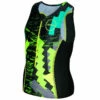 Zone3 - Kids Adventure Tri Top - Black/Yellow/Lime -UK Swimsuit Sales 2024 zone3 kids adventure tri top black yellow lime