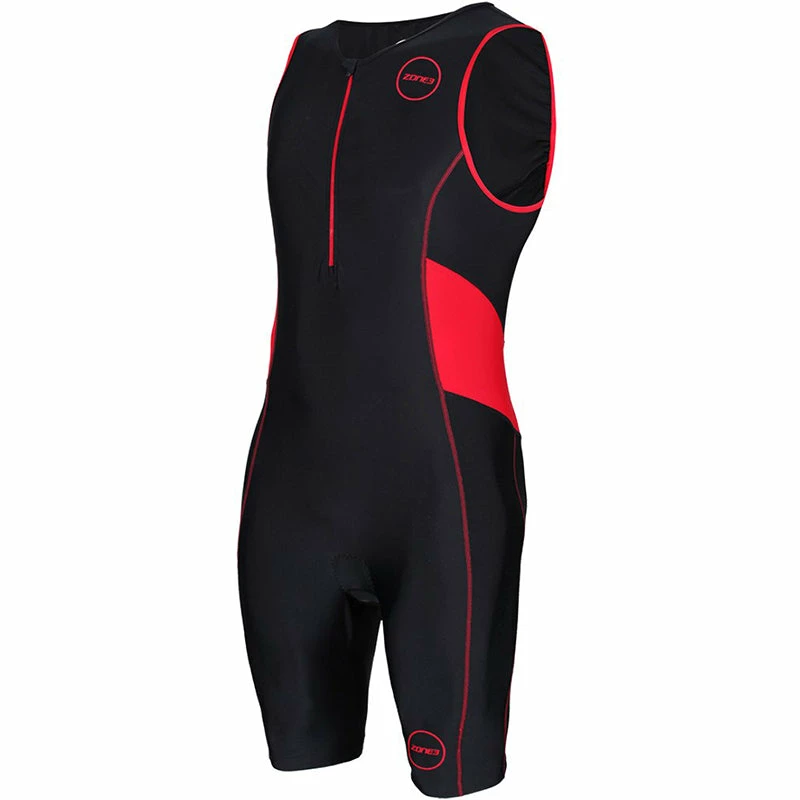 Zone3 - Men's Activate Trisuit - Black/Red 3 Zone3 - Men's Activate Trisuit - Black/Red