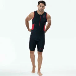 Zone3 - Men's Activate Trisuit - Black/Red 24 Zone3 - Men's Activate Trisuit - Black/Red -UK Swimsuit Sales 2024 zone3 mens activate trisuit black red 3