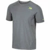 Zone3 - Men's Power Burst T-Shirt - Grey/Neon Yellow -UK Swimsuit Sales 2024 zone3 mens power burst t shirt grey neon yellow 1
